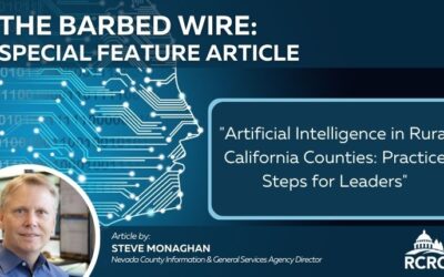 Special Feature! Artificial Intelligence in Rural California Counties: Practical Steps for Leaders