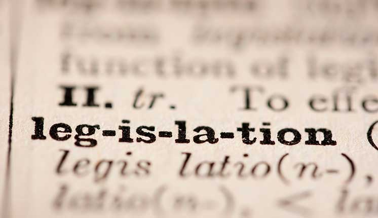 dictionary page with the word "legislation" in bold print