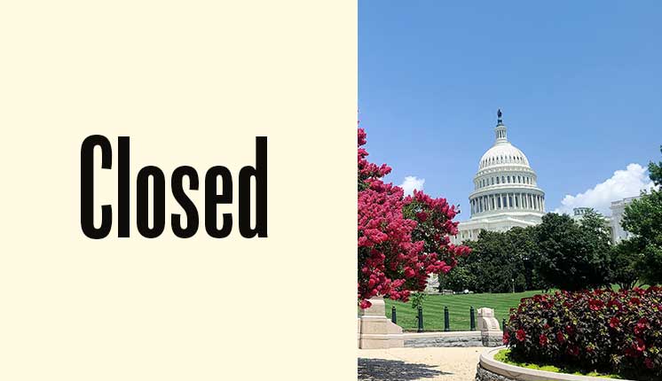 thumb_Closed_DC-Capitol-with-Trees_Adobe-capitol blossoming tree, green grass, with U.S. Capitol in the background