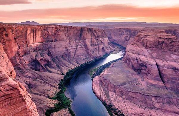Sunset at Horseshoe Bend Canyon - Colorado River